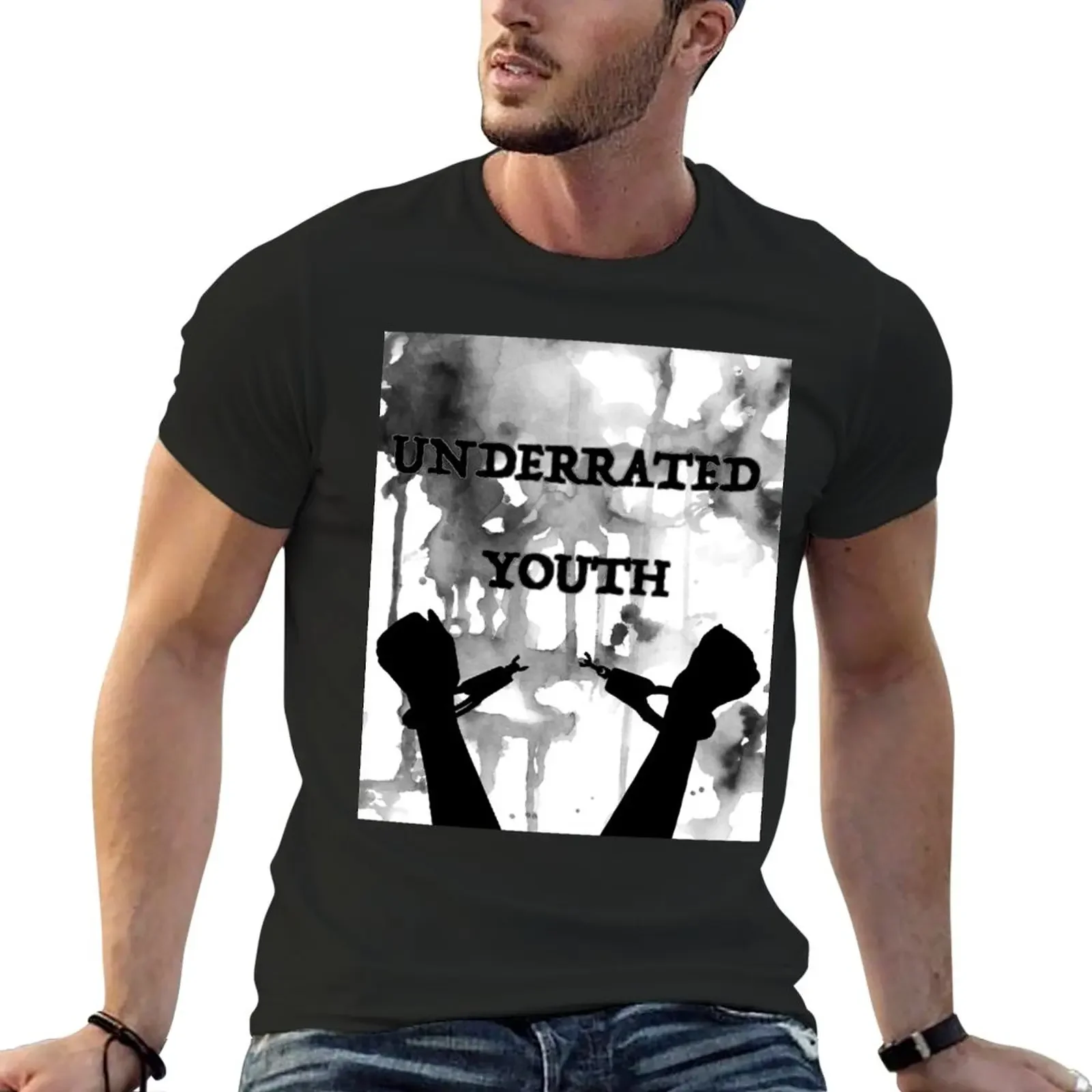 

Yungblud - Underrated Youth T-Shirt quick drying for a boy sports fans mens graphic t-shirts funny