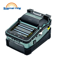 Signalfire AI-6A+ SM&MM Automatic FTTH Fiber Optic Splicing Machine Optical Fiber Fusion Splicer with OPM and VFL