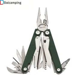 Daicamping DL7 Titanium Alloy Handle Outdoors Multi-tools Clamp Folding Knife EDC Combination Multi Tools Pliers Knives