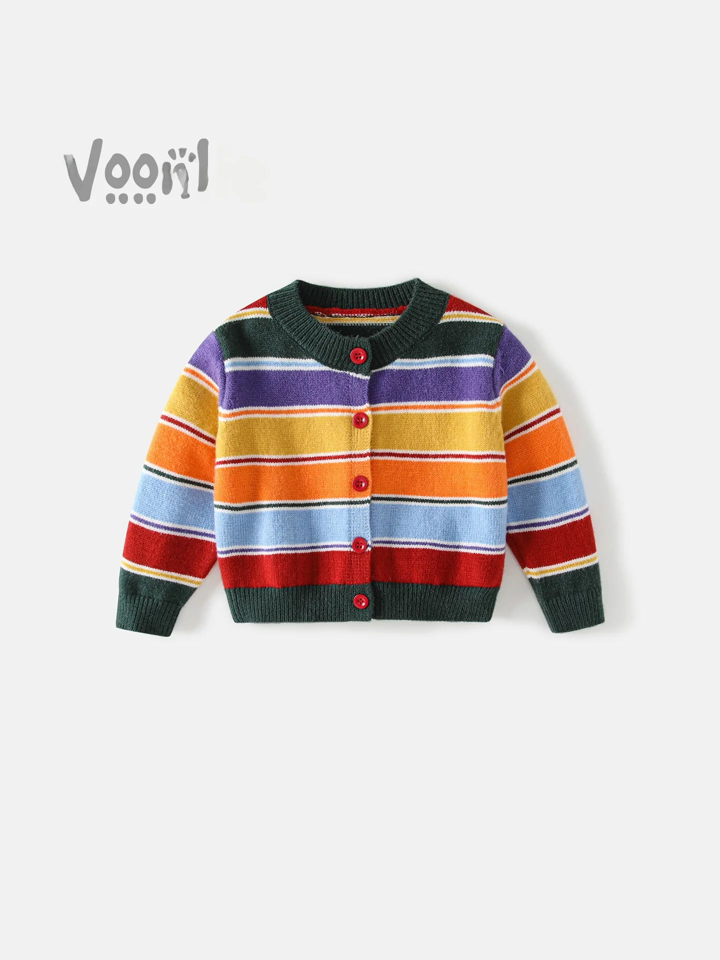 stylish-knitted-cardigan-for-boys-long-sleeve-autumn-wear-children's-clothes-warm-casual-knitwear-round-neck-single-button