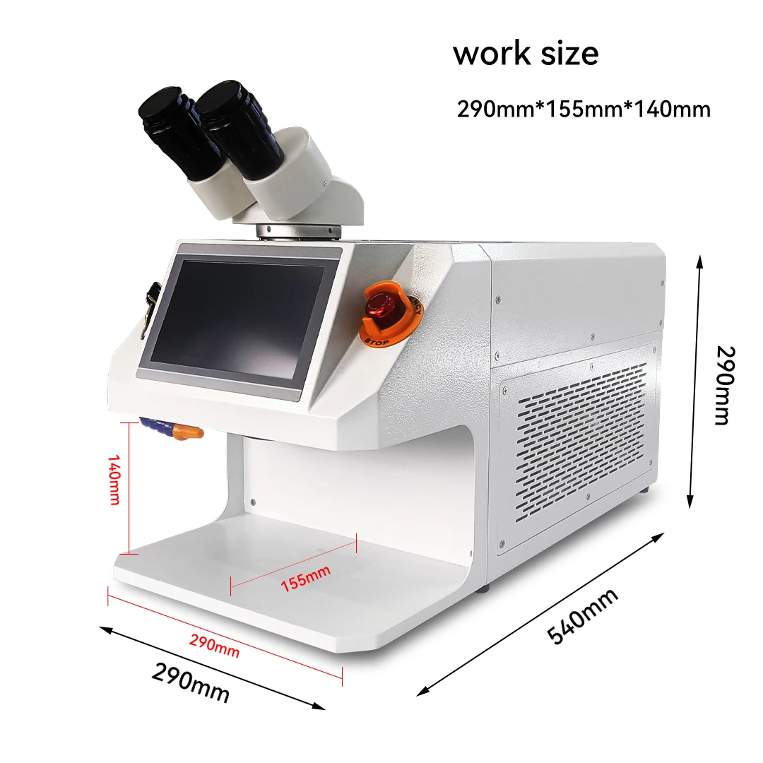 100w biżuteria spawarka laserowa do złoty i srebrny łańcuszek wisiorek obrączka Mini przenośne Spot Yag spawarki laserowe