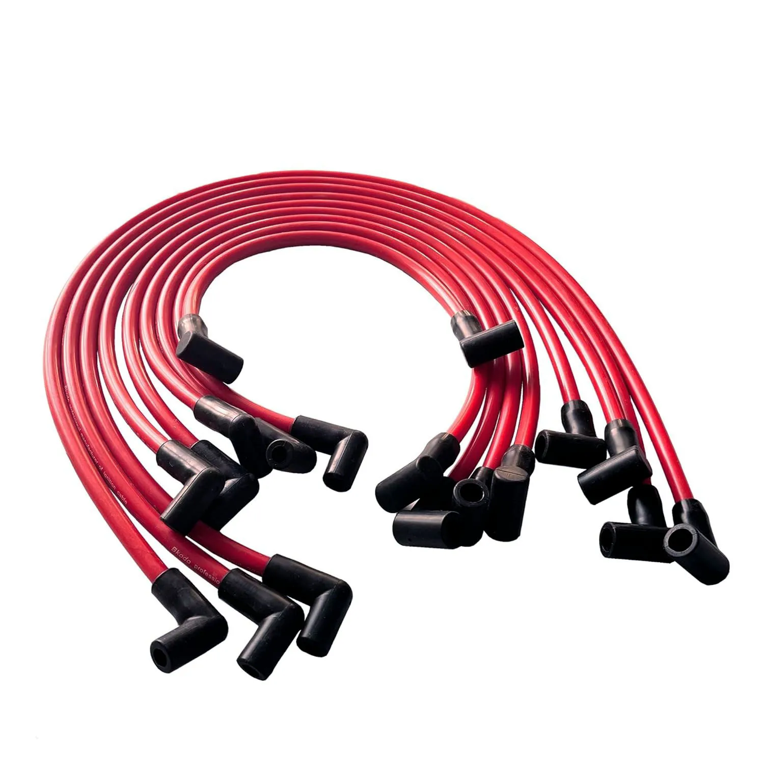 BONTO 10.5 mm Wires 9 Pcs Spark Plug Wire Set for HEI SBC BBC 350 383 454 Electronic High Performance