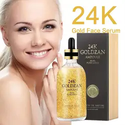 24-karatowy złoty Serum do twarzy niacynamidowy Anti-Aging kwas hialuronowy do twarzy zmniejsza pory koreańskie produkty do pielęgnacji skóry koreański kosmetyk M1P2