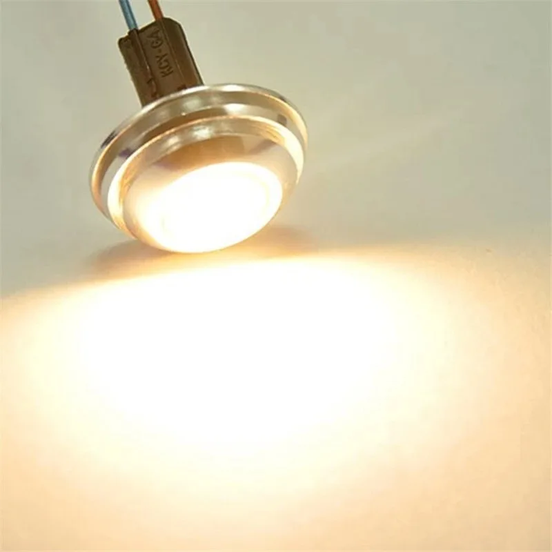 Aluminum G4 Small Mini COB LED Spotlight Downlight 3000k Nature White 4000k 4500k 6000k Car Crystal Chandelier Pendant DC12V 3W