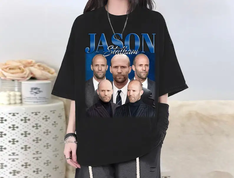 Vintage Jason-Statham Character T-Shirt, Jason Tee