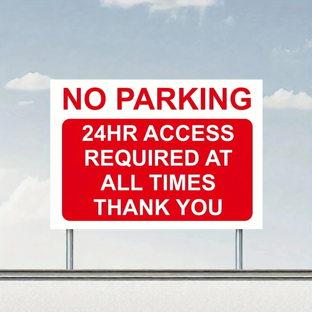 Anti-Rust and Weather-Resistant Outdoor Sign - 