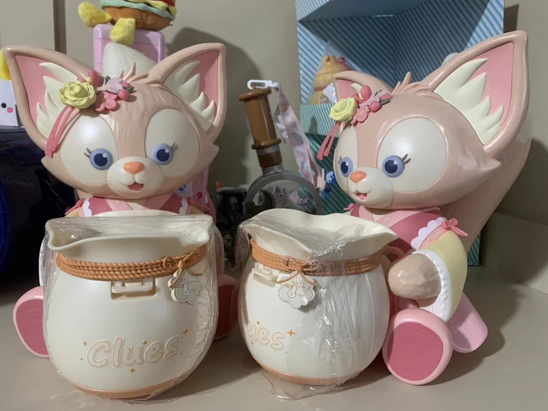 Dreamy and Beautiful LinaBell Storage Jars and Water Cups Duffy Storage Jars Donald Duck Straw Cups Children's Birthday Gifts