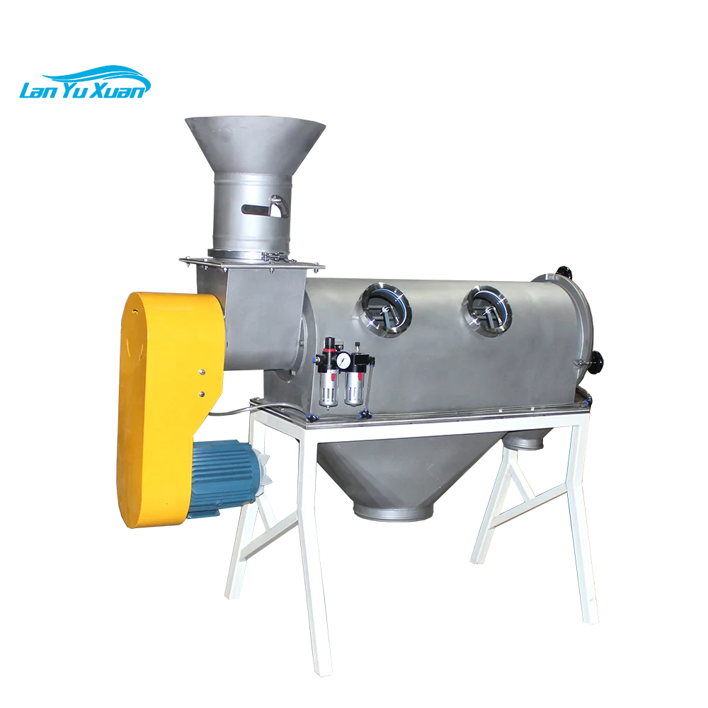 Horizontal Airflow Sieve Machine Centrifuge Separator Mica Powder Graphite Powder Carbon Powder Centrifugal Siever