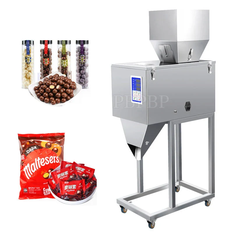 PBOBP Scale Herb Filling And Weighing Machine Tea Leaf Filler Automatic Packing Machine Particle Powder Black Tea Racking Device