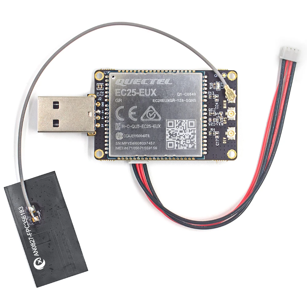 Quectel 4G USB Dongle TTL Uart Global LTE CAT4 Module EC25-E EC25-EU EC25-EUX EC25-J EC25-G EC25-AF EC25-AU EC25-EC Modem Board