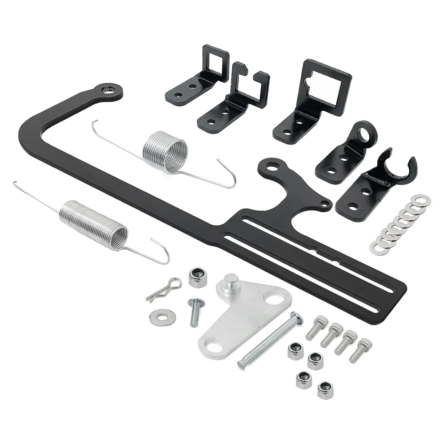 

FAST 304147 Throttle/Trans Cable Mount Kit, EZ-EFI 4150 Throttle Body