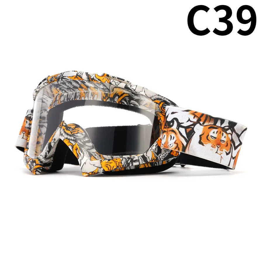 Dirt Bike Cross‑Adventure Trail‑Riding Goggles, Anti‑Scratch UV‑Block Motocross Enduro Motorcycle Off‑Road Helmet Eyewear