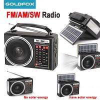 Portable FM/AM/SW Radio Solar Charging Multi Band Emergency Radios Receiver Powerful Bluetooth Speaker with Flashlight USB