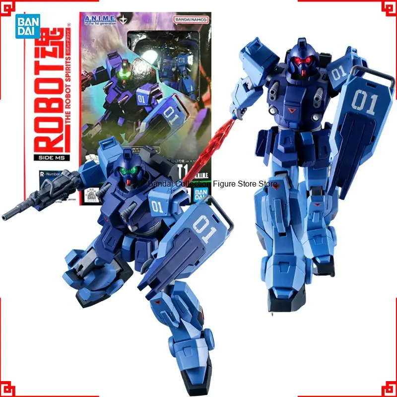 Bandai Gundam Modellbausatz Roboto Spirits Blue Destiny 1 Anime Figur Gunpla Bausatz Gundam Actionfiguren Spielzeug für Jungen Geschenk