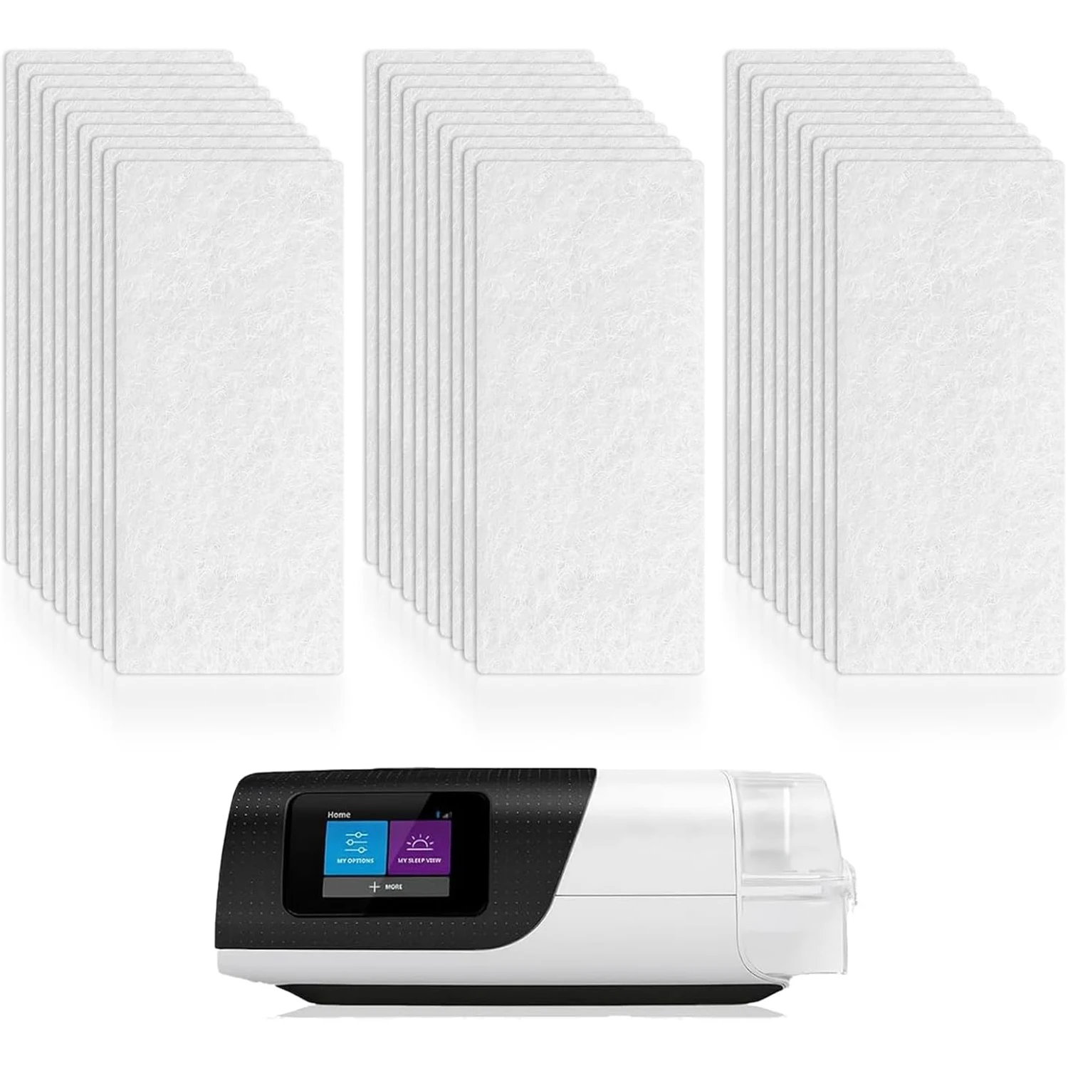 Premium CPAP Filters Compatible with AirSense 11 & AirCurve 11 Series, Disposable Standard Replacement Filters for CPAP Machines