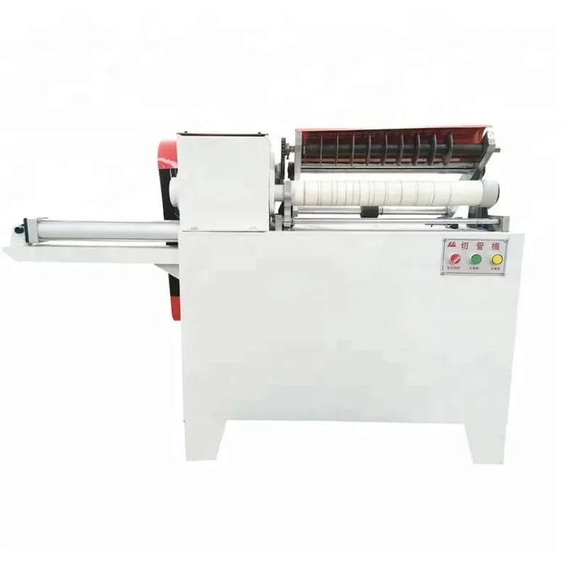 Easy Opearating Tube Cutting Paper Core Cutter Tape Slitting Supporting hine