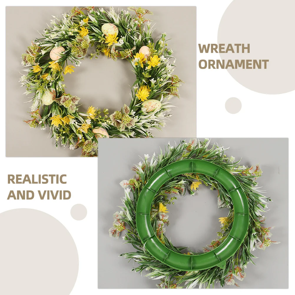 

Easter Egg Wreath Artificial Hanging Garland Front Door Durable Spring Easter Decoration Wall Party Supplies Door Wreath Decor