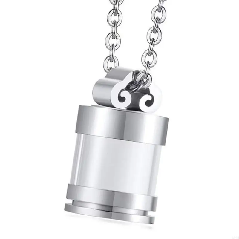 Q39B Memorial Cremation Urn Jewelry Pet Cremation Jewelry Ashes 목걸이 창조적 인 애완 동물 화장 보석 URN 목걸이