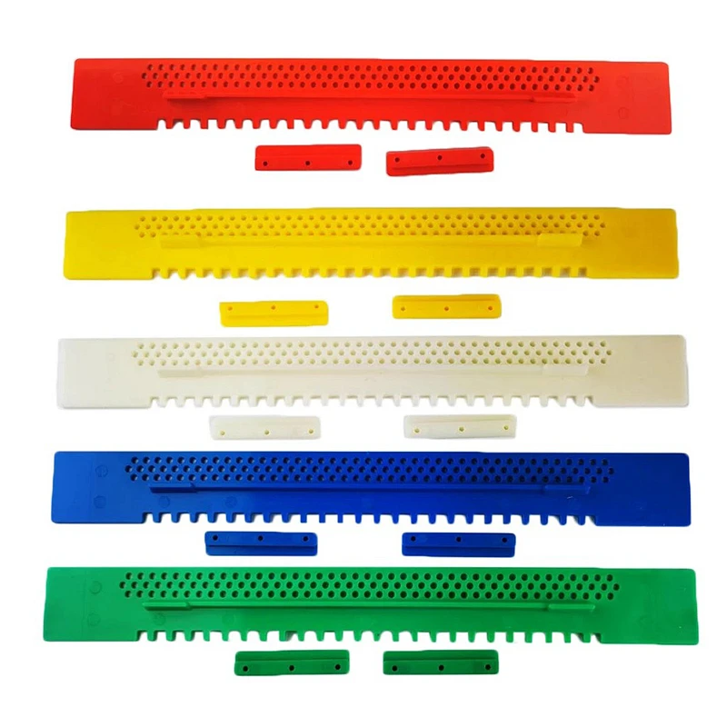 200 Pieces Dadant Langstroth Plastic Beehive Entrances Shearable Beehive Doors for Beekeeping Anti-Escape Remove Entrance Design