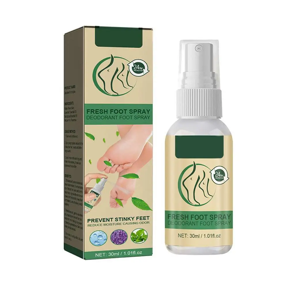 

Fresh Foot Deodorant Spray Foot Spray Shoe Odor Remover For Sweaty Feet Natural Shoe Deodorizer And Foot Spray