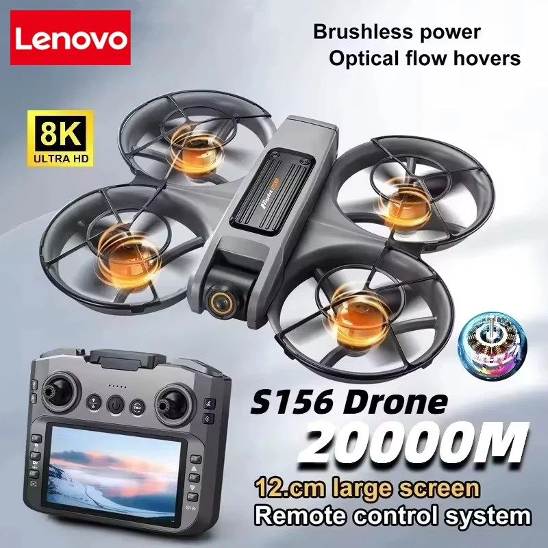 Lenovo S156 GPS-Drohne 8K Luftbild-HD 360° °   Weitwinkel-Doppelkamera 5G WLAN Bürstenloser Motor Intelligente Hindernisvermeidung Drohne