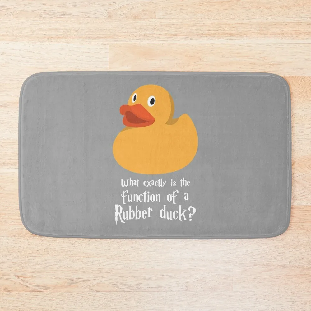Function of a Rubber Duck Bath Mat Bathroom Items Bathroom Supplies Rug Foot Household Items Mat