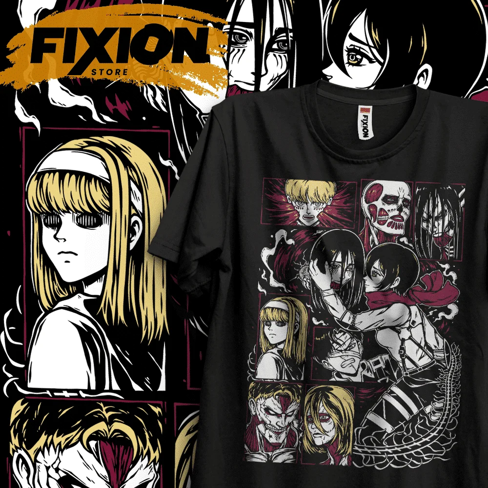 

T-shirt For Anime Shingeki no Kyojin – Final #EB [N] Manga Tee