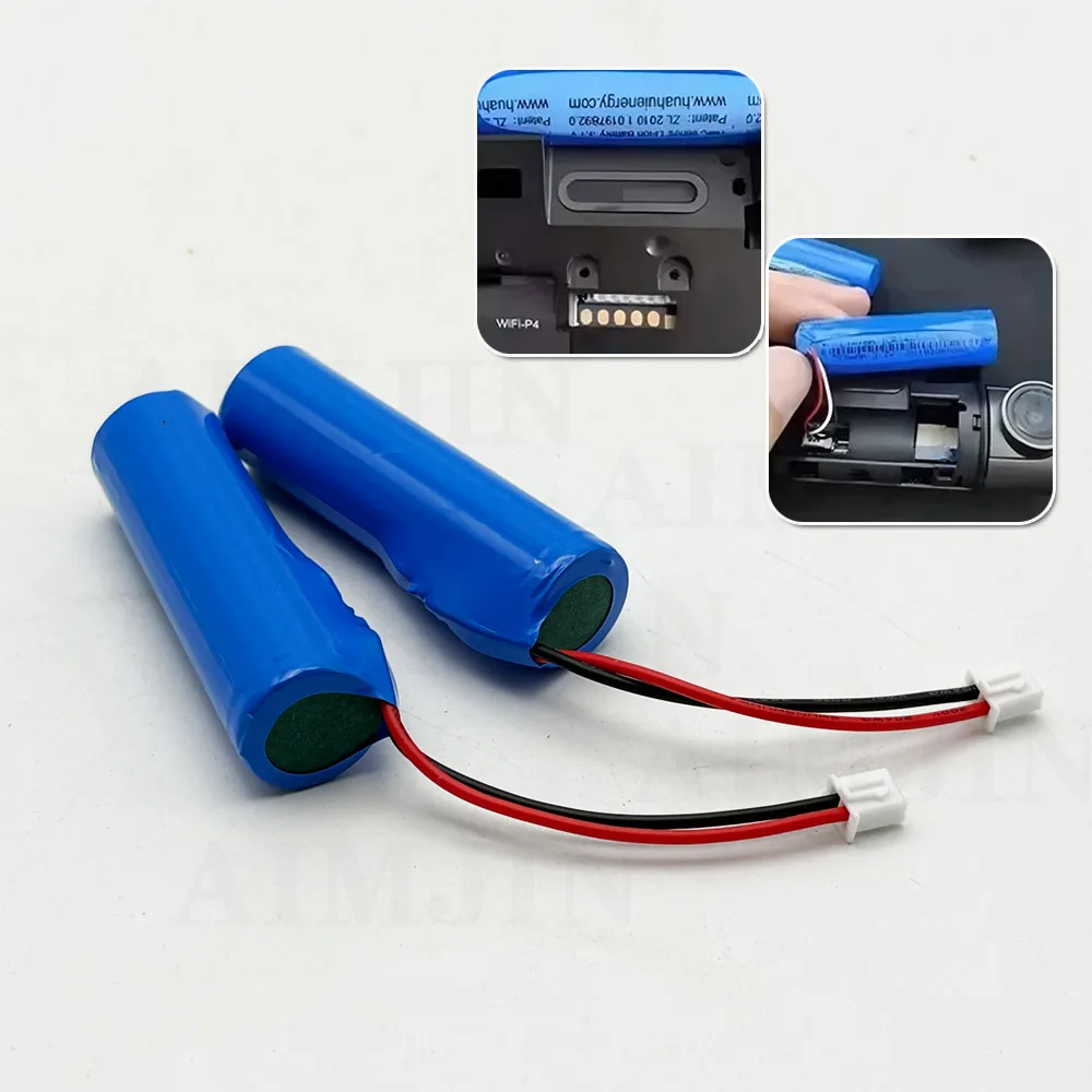 

3.7V 3500mAh 18650 battery for children's remote-controlled cars flashlights with wires and toy airplanes Model XH2.54-2P plug