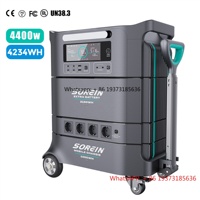 Sorein 4400W High Quality 3300W Solar Power Generator 110V 220V 3000W Portable Power Station 3 Kw Portable Generator for Bakery