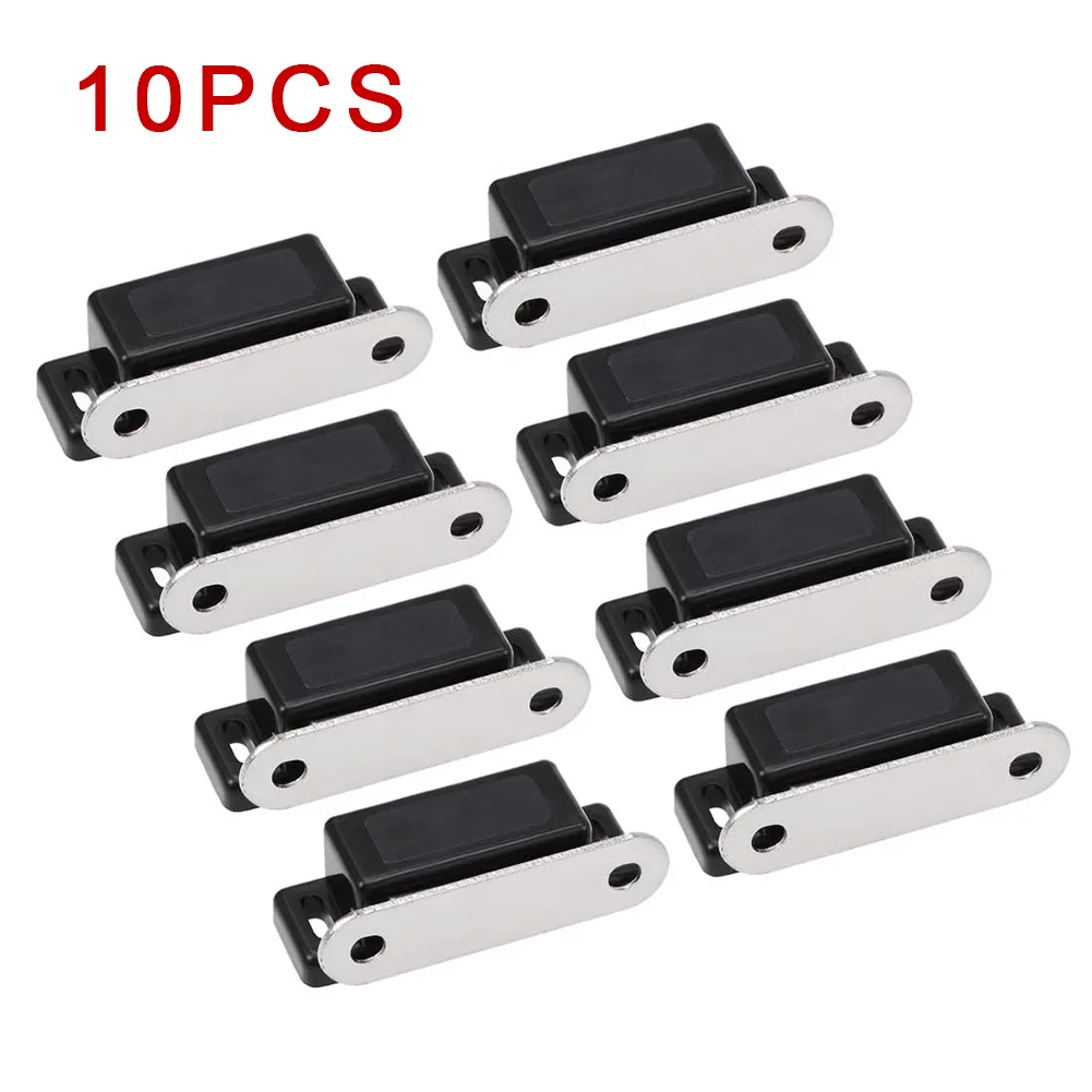 

Hot sale Practical New Door Catches Magnetic catches 46x15x14mm Cabinet Cupboard Kit Latch Catch Plastic+metal