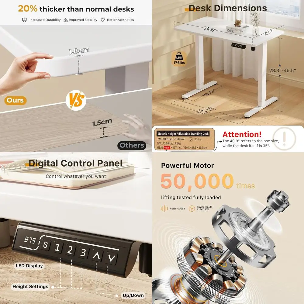 Height-Adjustable 3…