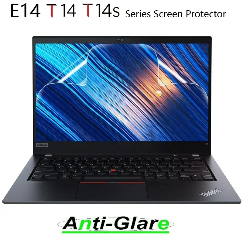 2X Anti-Glare Screen Protector for Lenovo ThinkPad T14 Gen1 2 /T14S Gen2/E14 Gen1 Gen2 Gen3 Gen4 /L14 Gen 4 G4 14