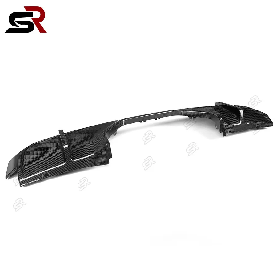 For BMW M3 M4 G80 G82 G83 High quality Dry carbon fiber rear lip rear bumper diffuser Automotive parts upgrade Body kit 2021+