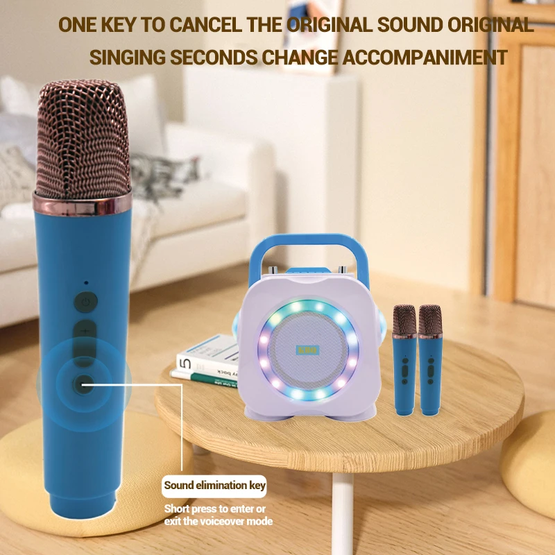 Audio Draadloze microfoon Bluetooth-luidspreker Zingen Geïntegreerde audio Home Outdoor Entertainment-apparatuur