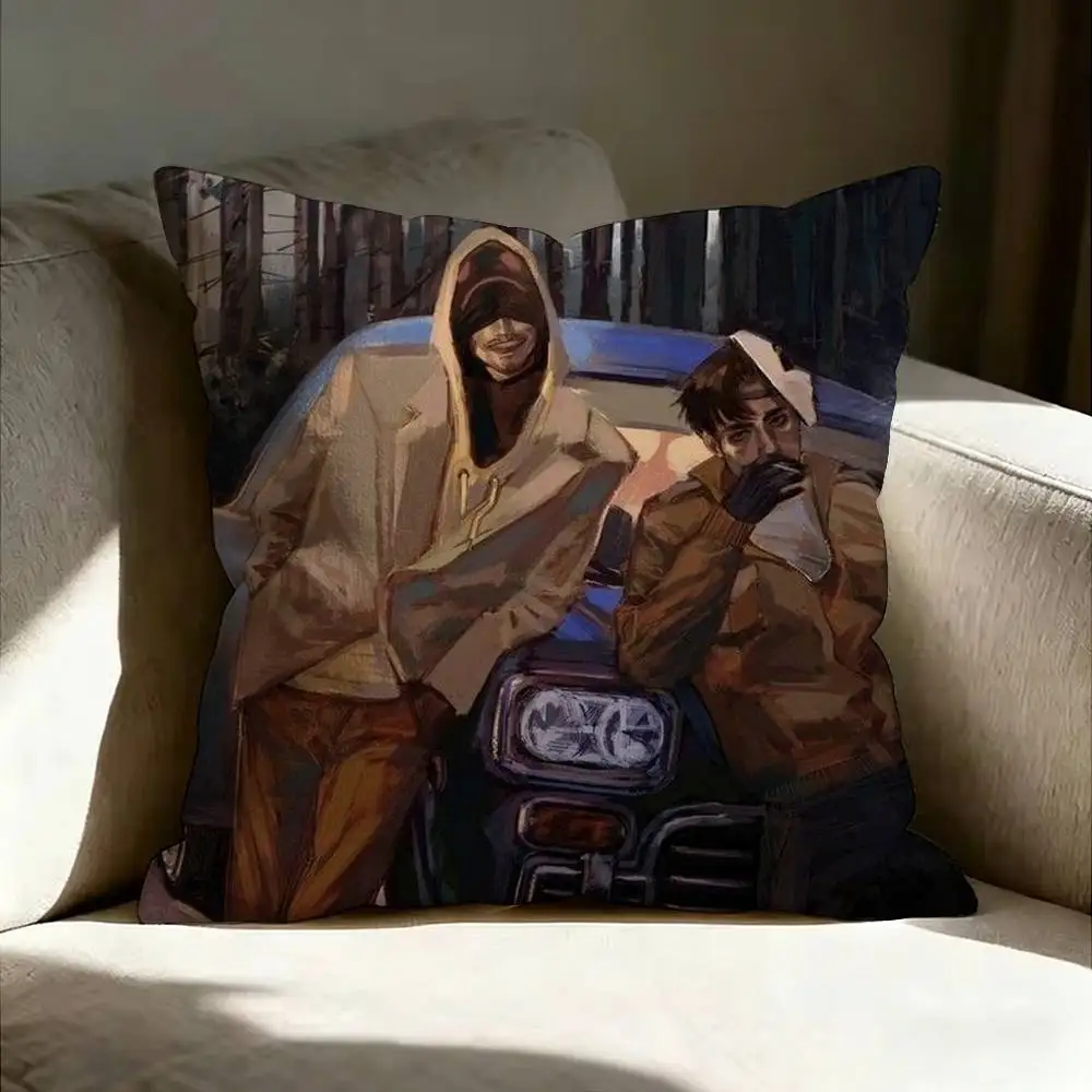 O-perator MH Marble Hornets Pillow Cover Sofa Cushion Cover Home Room Decoration Children Gift