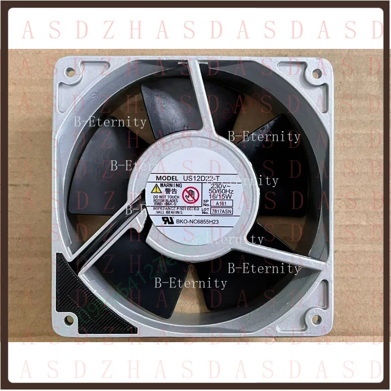 Z  FOR  STYLE FAN US12D22-T 220V 230V 16 / 15W 12038 metal iron leaf fan 120 * 120 * 38