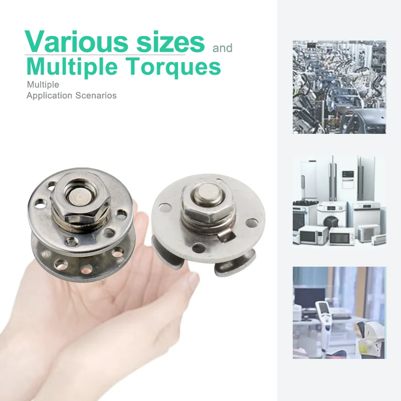 

Adjustable Damping Hinge 360 Degree Disc Suitable For Electronic Equipment Brackets And Industrial Automation Equipment