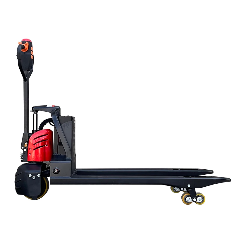 

2000kg Full Electric Hydraulic Pallet Truck Factory Walk Behind Lithium Battery Pallet Jack Transpallet