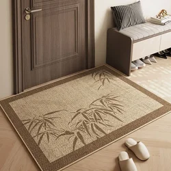 Diatom mud household door mat, dirt resistant and easy to maintain, absorbent and quick drying, adjustable for cutting