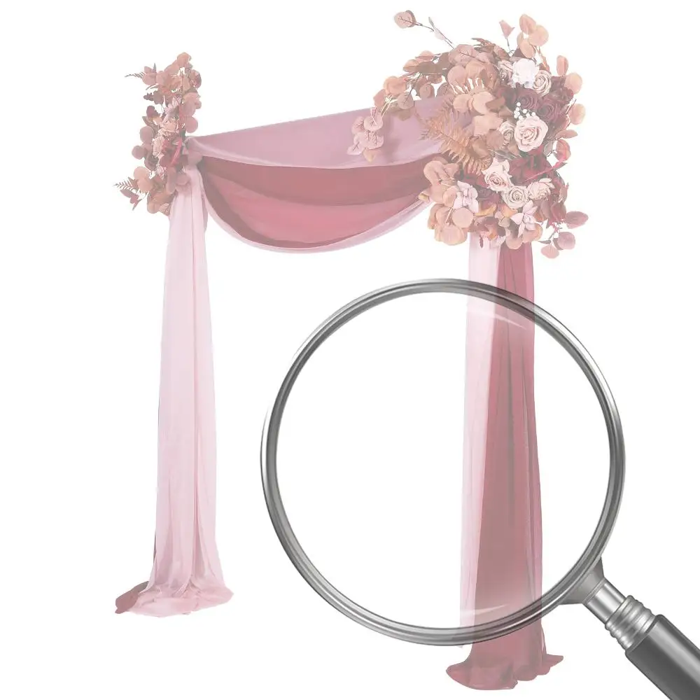 

Искусственная арка с цветами, прозрачные шторы, свадебная арка, комплект искусственных цветов для церемонии, прием, сценический декор