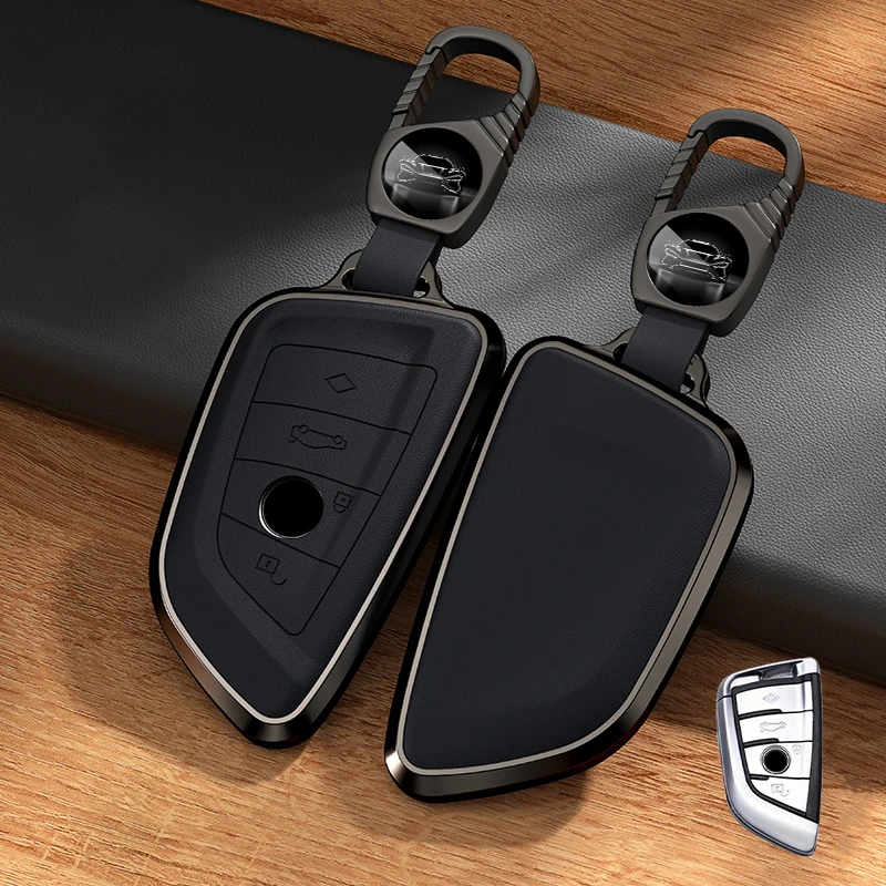 

alloy Cover For BMW 1 3 4 5 7 Series X3 IX3 I3 X6 X4 X5 G20 F40 X1 F48 F40 G23 F34 F10 F15 X7 U06 G81 M3 IX40 Silicone Key Case