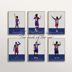 Barcelona Soccer Spoters Poster Canvas Printing Poster Soccer Home Room Wall Art Decor Players Fans Gift Prints Wall Decoration