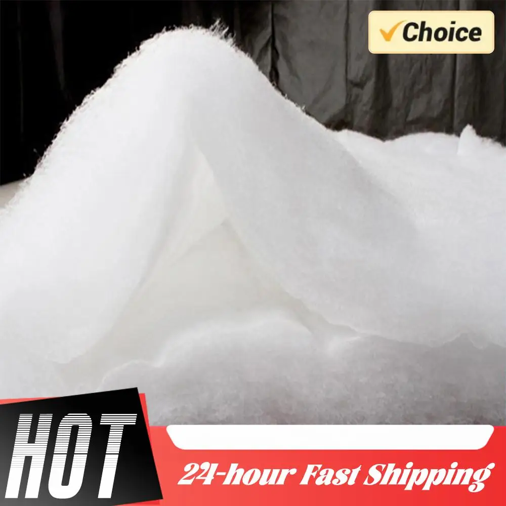 عيد الميلاد محاكاة بطانية الثلج سميكة الثلوج القطن الاصطناعي ندفة الثلج مشهد الثلج الديكور هدايا احتفالية