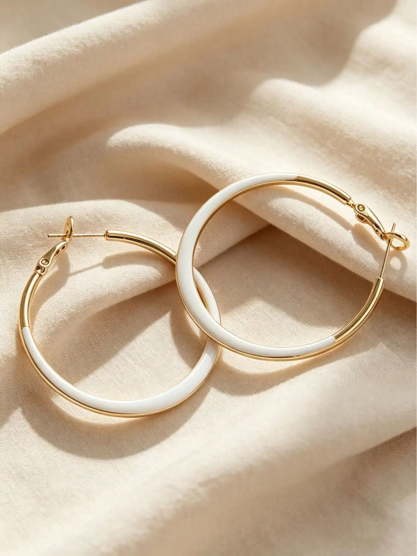 1 par de pendientes colgantes de resina estilo coreano, pendientes de aro exagerados, joyería elegante de diseño francés para mujer, recuerdo de fiesta