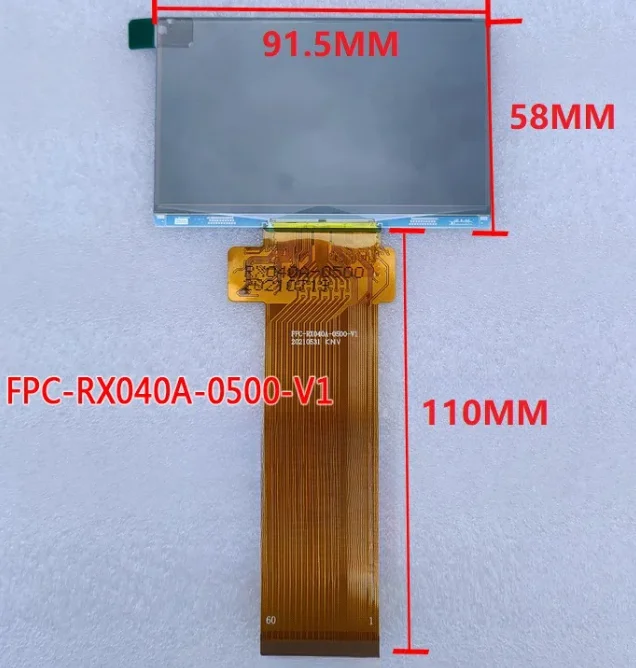 4inch Projector Only Suitable For Cable FPC-RX040A-0500-V1 Version Display Screen diy Projector Accessori 60pin