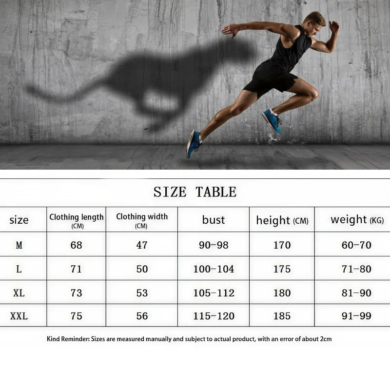 سترة رياضية للرجال لكمال الأجسام - بدون أكمام على شكل حرف I من الخلف، قميص داخلي للتدريب على اللياقة البدنية من القطن قابل للتنفس