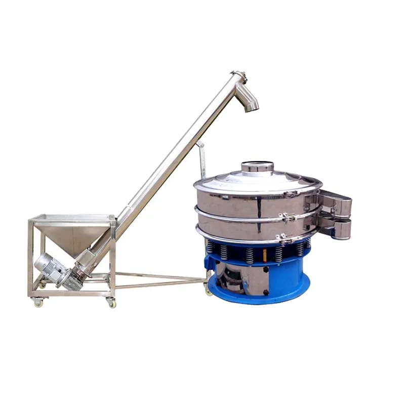 Continuously Work Stainless Steel 304 Food Grade Tubular Auger Screw Conveyor