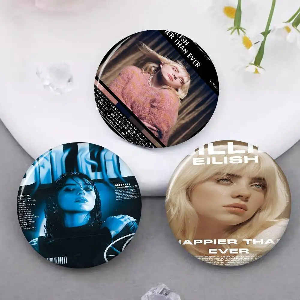 1pc Hit Me Hard And Soft B-BillieS Anime Brooches Cute Cartoon Badge Jacket Jeans Lapel Pin Gift Accessorie