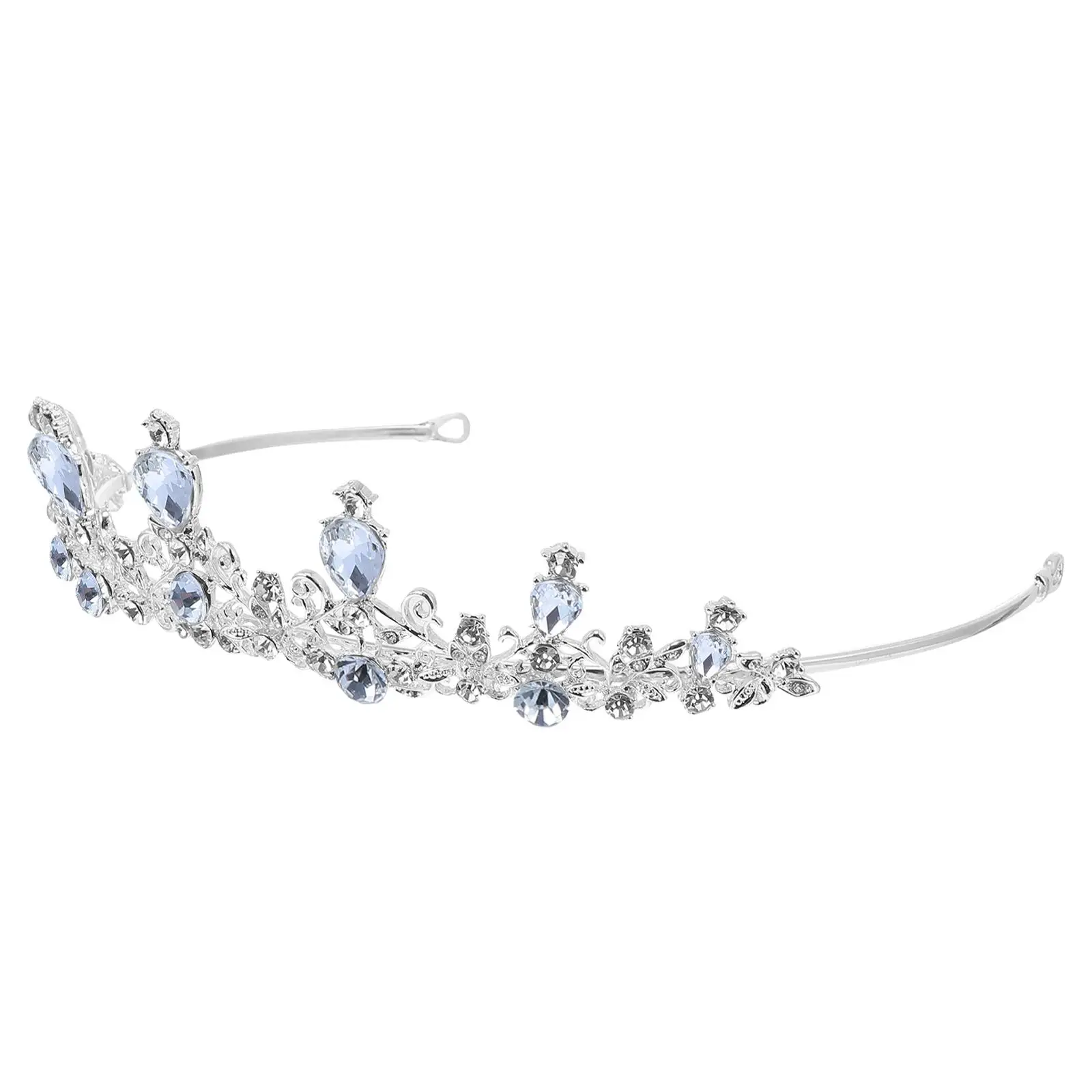 

Bridal Rhinestone Crown Wedding Hair Accessories Crystal Headdress Bride Tiaras Shining Jewelry Decoration Photoshoot Gifts