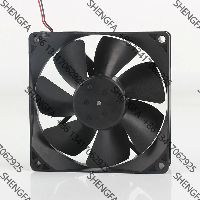 New Nidec 5V 24V 48V 2-wire 9025 9CM 90X90X25MM Silent ball Power Supply case D09T-12PS2 0111 Cooling fan DC 12V 0.26A